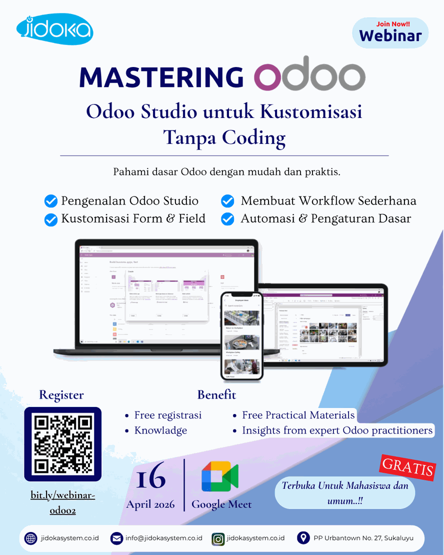 Odoo Webinar - Jidoka